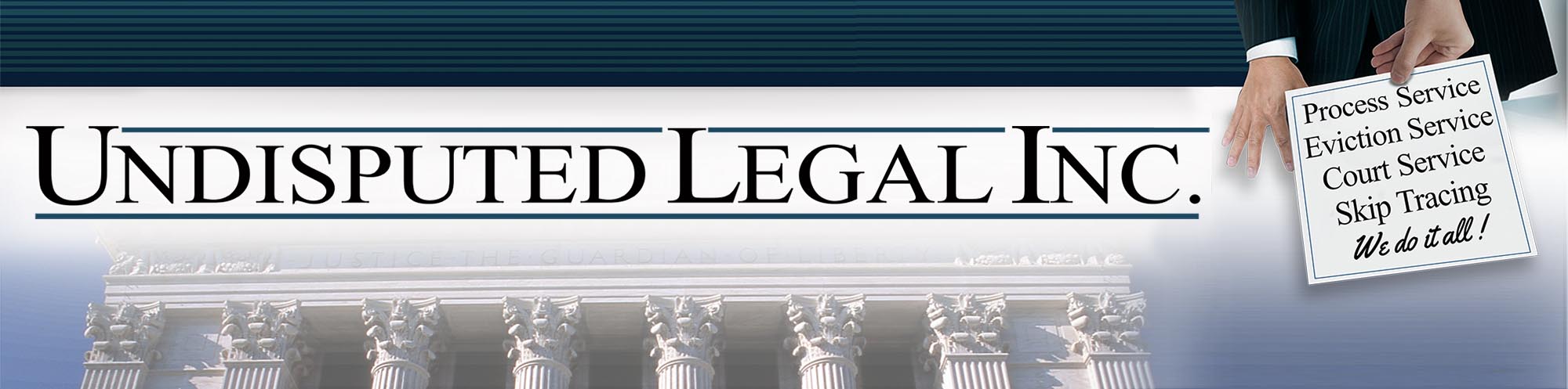 Undisputed Legal Banner